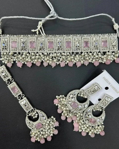 Long Tika Party Wear Set