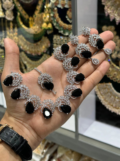 Zircon Real Silver plated sets