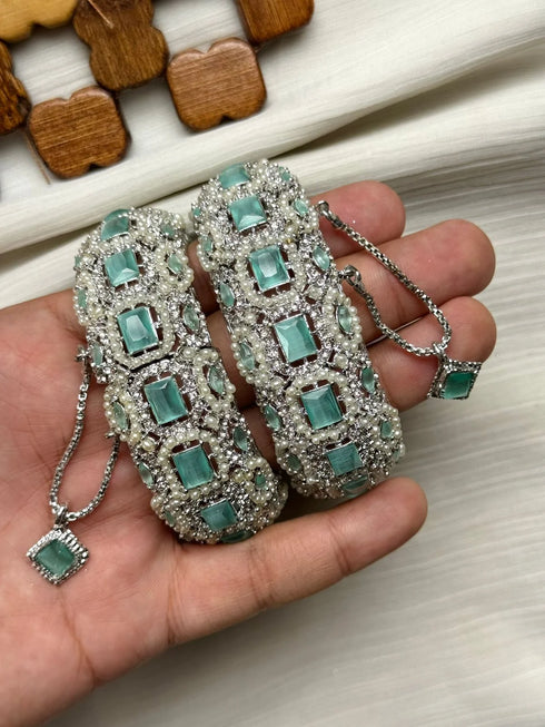 Zircon Casting Dhopra Bangles