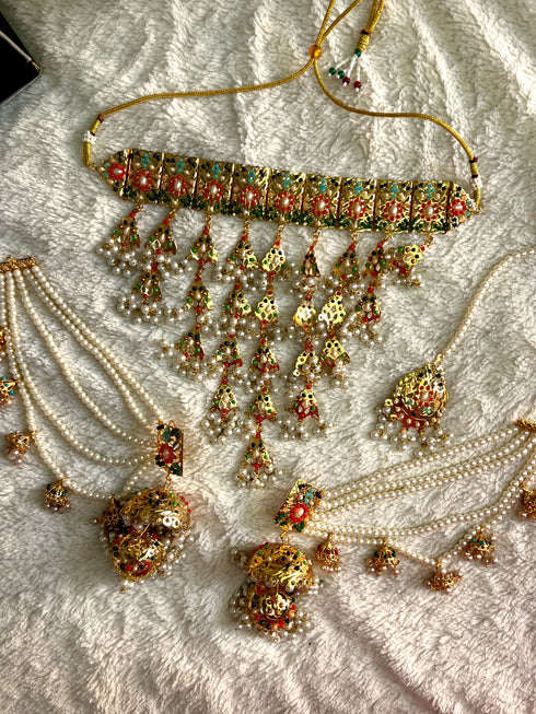HYDRABADI CHOKER SET