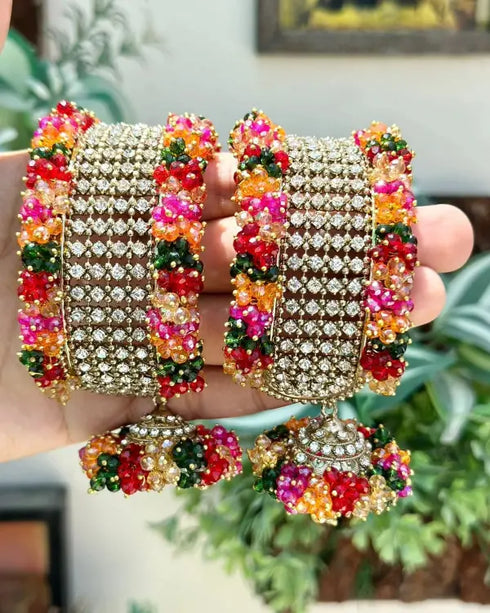Gajra Bangles Both (Pair)