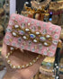 Luxury Handmade Designer Clutch – Dual-Sided Embellished Evening Bag