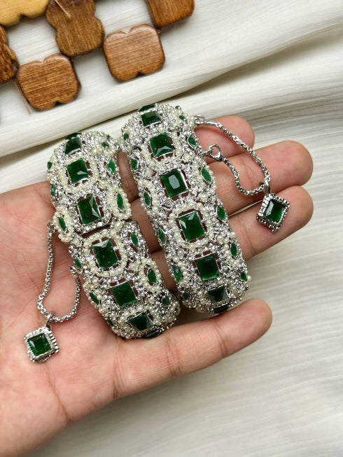 Zircon Casting Dhopra Bangles