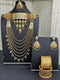 Hyderabdi 7 Layer Dhulan set with Choker