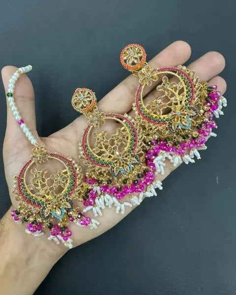 Hotselling noratan Earrings tika