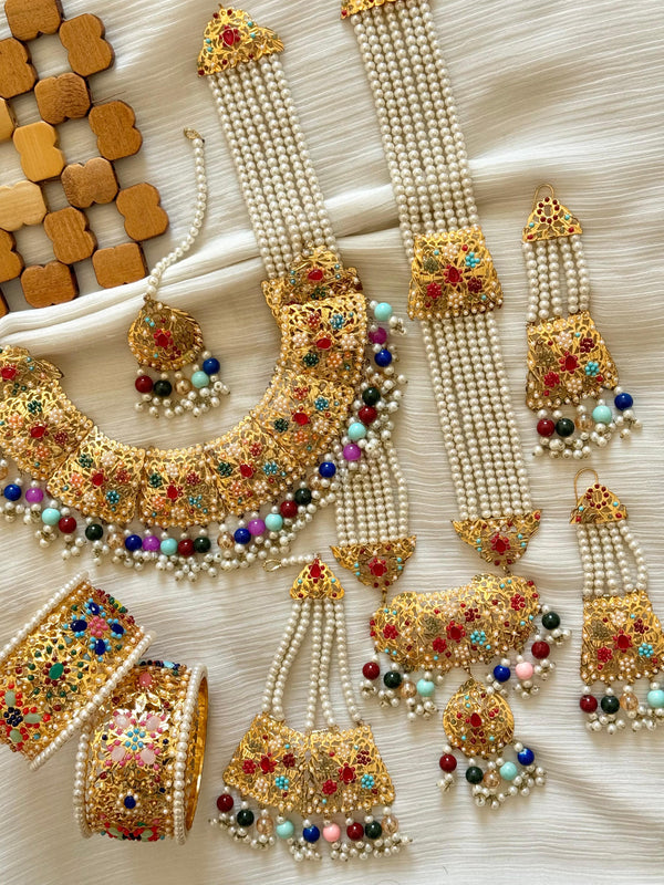 HYDRABADI Dholna set