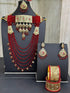 Hyderabdi 7 Layer Dhulan set with Choker
