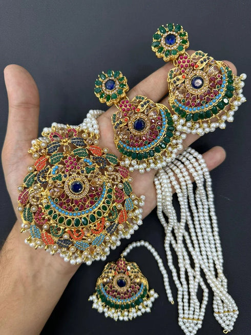 Floral Touch Multi Coloured Special Mala Sets