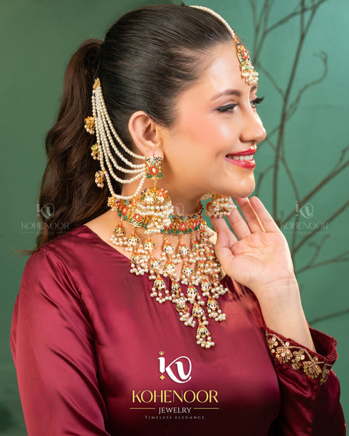 HYDRABADI CHOKER SET