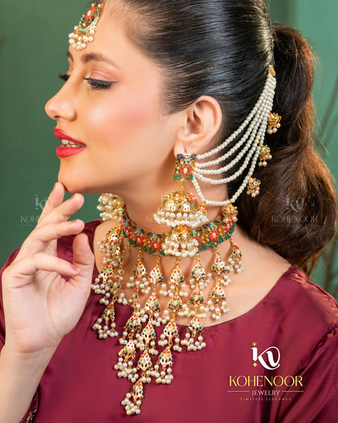 HYDRABADI CHOKER SET