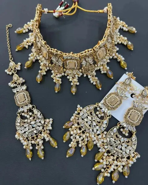 Collar Party Wear Set