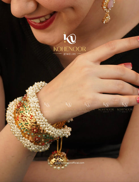 Hydrabadi Gajra Openable Bangles