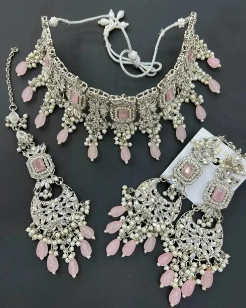 Collar Party Wear Set