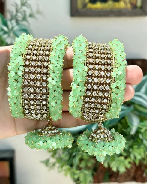 Gajra Bangles Both (Pair)