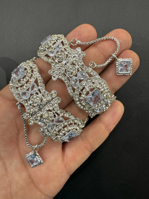 Egyptian cut stone bangles