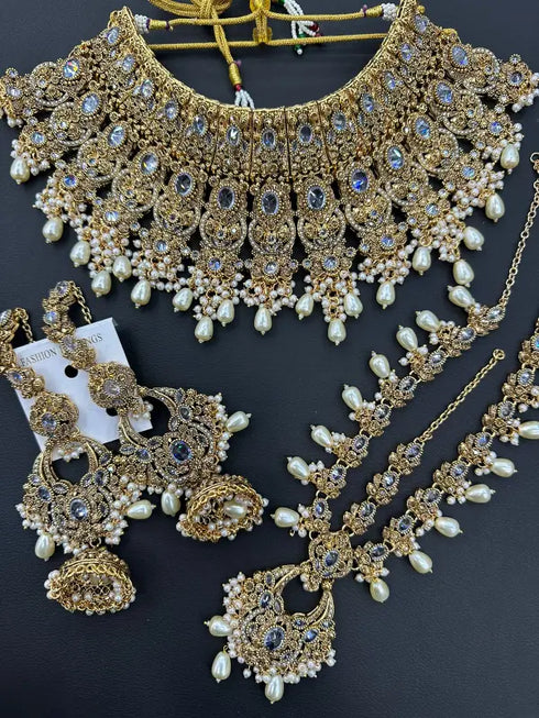 Casting Zircon Mathapatti Bridal sets