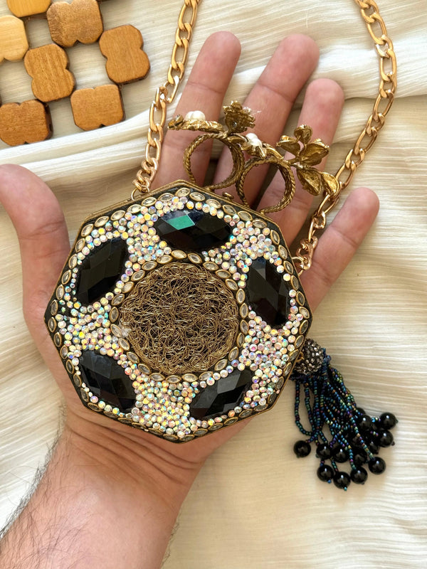 Octagonal Luxe Clutch