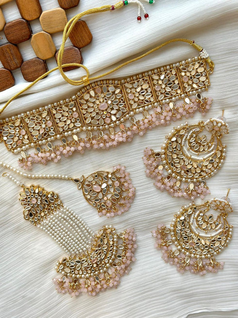 Kundan Paratha Jhumar Set