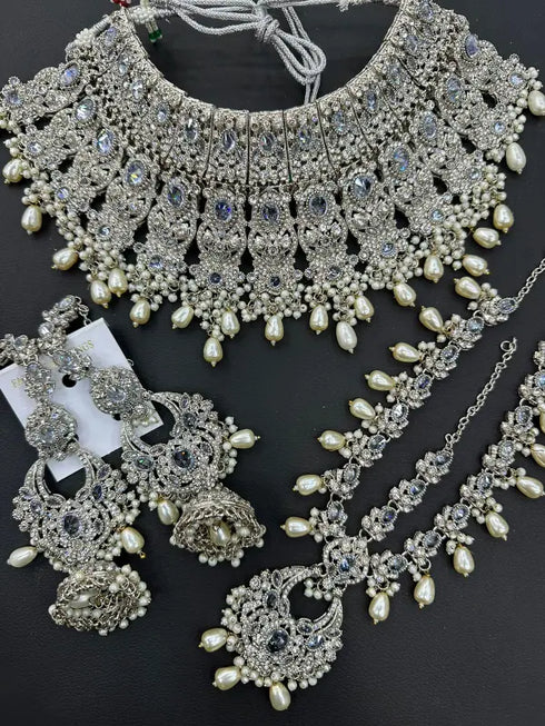 Casting Zircon Mathapatti Bridal sets