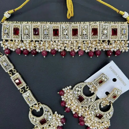 Long Tika Party Wear Set