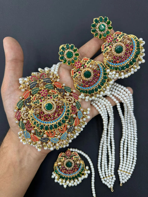 Floral Touch Multi Coloured Special Mala Sets