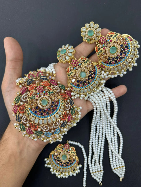 Floral Touch Multi Coloured Special Mala Sets