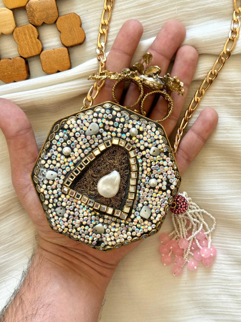 Octagonal Luxe Clutch