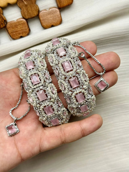 Zircon Casting Dhopra Bangles