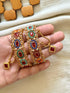 Bangles casting Triple stone