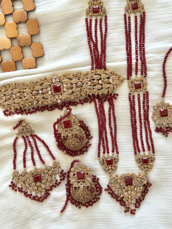 Cartisia Zircon Crystal Bridal sets