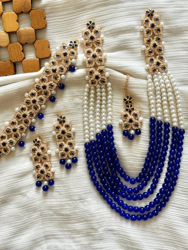 Moti kundan Bridal sets