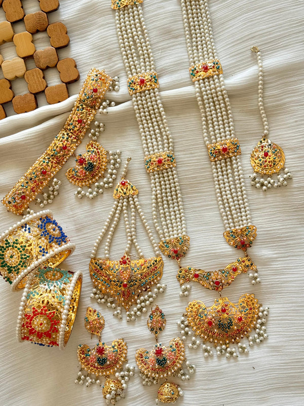 Hyderabadi Straight Paratha Jhumki Set