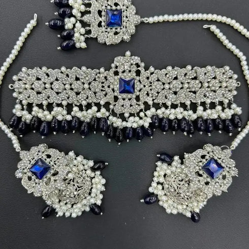 Single Stone Choker Set