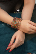 Nauratan Hand Made 6 Pieces Bangles